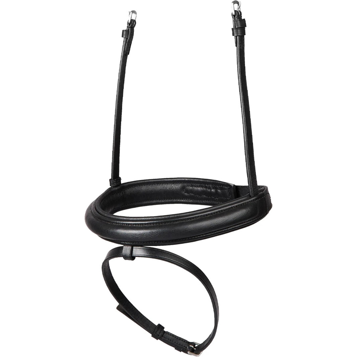 2026 Dublin Padded Mono Crown Flash Noseband 1031523 - Black